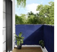 vidaXL Écran de balcon brise‑vue 120x700 cm Bleu 100% polyester Oxford