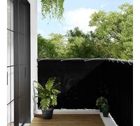 vidaXL Écran de balcon brise-vue 120×1000 cm Noir 100% Polyester Oxford