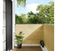 vidaXL Écran de balcon brise-vue Sable 120x300 cm 100% Polyester Oxford