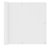 Ecran de Balcon Crème 120x500 cm Tissu Oxford Brise-vue Brise-vent vidaXL