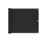 vidaXL Écran de balcon en PEHD 75 x 600 cm Anthracite