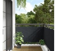 Ecran de Balcon Crème 120x500 cm Tissu Oxford Brise-vue Brise-vent vidaXL