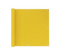 Ecran de balcon Jaune 90x500 cm PEHD
