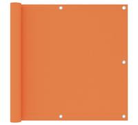 Ecran de Balcon Marron 75x600 cm Tissu Oxford Brise-vue Brise-vent vidaXL