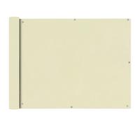 Ecran de Balcon Marron 75x600 cm Tissu Oxford Brise-vue Brise-vent vidaXL