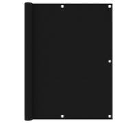 Ecran de Balcon Noir 120x600 cm Tissu Oxford Brise-vue Brise-vent vidaXL