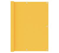 Ecran de Balcon Noir 120x600 cm Tissu Oxford Brise-vue Brise-vent vidaXL