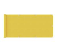 Ecran de Balcon Rouge 75x300 cm PEHD Brise-vue Brise-vent Extérieur vidaXL