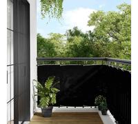 Ecran de Balcon Taupe 75x300 cm Tissu Oxford Brise-vue Brise-vent vidaXL