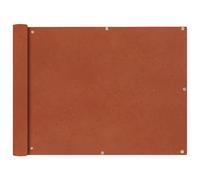 Écran de Balcon Tissu Oxford 90x600 cm Crème Brise vent Ombre de jardin vidaXL
