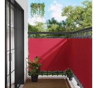 Vidaxl Écran De Balcon Bordeaux 120 X 500 Cm Oxford Alu Enduit De Pu