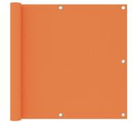 Écran de balcon - vidaXL - Orange - 90x500 cm - Imperméable - Protection UV