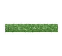 Ecran de balcon - Vert - 500x75 cm - Protection anti-UV - Feuilles vertes