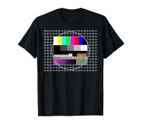 Écran de carte de test pour test TV Motif, Télévision Mire T-Shirt