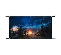 Écran de Cinéma Pliable | Ecran de Projection Lavable 16:9 Pliable Anti | ondulation, Home Cinéma Présentation Théâtre Éducation Extérieur Intérieur Affichage Publique