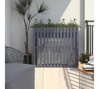 Écran de clôture de climatiseur, clôture de confidentialité, couvercle de radiateur en bois massif, couverture extérieure de climatiseur étanche, équipement de piscine, écran de confidentialité, boît