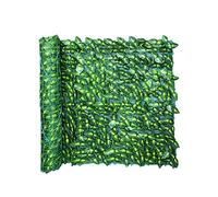 Écran de clôture de confidentialité en lierre artificiel - Fausses feuilles de vigne, support en maille, clôture de jardin, balcon, arrière-plan de verdure, clôtures décoratives de plantes artificiell