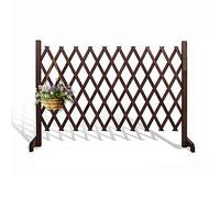 Écran de confidentialité décoratif autoportant, garde-corps de clôture télescopique, séparateur extérieur pour l'intimité du patio, cloison de grille de clôture de cour de jardin, cadre d'escalade (C