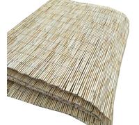 Écran de confidentialité for balcon, écran de confidentialité Reed Mat | Roseaux tissés à la main, avec un tissage uniforme, coupés à la main et soigneusement taillés(39.3*118.1inch)