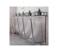 Écran de confidentialité for urinoir for hommes publics, écran de confidentialité mural en verre trempé, facile à nettoyer(Silver)