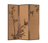 Écran de Confidentialité Intérieur Cloison de séparation Chinoise rétro, décoration Salon Maison, Bloc thé Mobile Pliant, paravent en Bois Massif