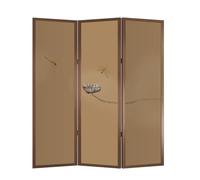 Écran de Confidentialité Intérieur Paravent de Sol rétro Pliable, cloison séparation Mobile for Salon, Restaurant, Chambre à Coucher, décoration Murale Fond