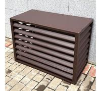 Écran de Confidentialité pour Cacher la Climatisation, Cache Climatiseur Exterieur Aluminium, L'unité Extérieure du Climatiseur, étanche à la Poussière et à L'eau, Adapté à la Cour, à L'extérieur (Co