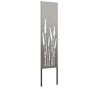 Écran de confidentialité pour jardin - vidaXL - 32x140 cm - Rouillé - Acier résistant aux intempéries