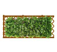 Écran de confidentialité pour terrasse, clôture de confidentialité en plein air - Barrière de protection des données extensible - Panneaux de clôture de jardin qui renforcent la toile de verdâtre