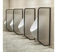 Écran de confidentialité pour urinoirs Hommes, cloison Murale pour Toilettes publiques, séparation en Verre trempé pour Bars et sanitaires