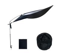 Écran de confidentialité réglable noir pour cube, rotation de hauteur et contrôle de la lumière | Protection solaire, bureau, maison, ordinateur portable, travail, étude, relaxation