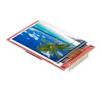 Écran de couleur de module d'écran d'affichage à cristaux liquides de 3,2 pouces 240 * 320 TFT module d'affichage de TFT LCD d'interface périphérique avec la cage (avec fonction tactile)