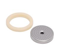 Écran de douche avec anneau de vapeur pour machine à café BES450 et BES500, tamis filtrant en acier inoxydable de 54 mm avec joint en silicone, kit de remplacement pour