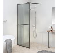 Ecran de Douche Verre Trempé Dépoli 100x195 cm Salle de Bain Cabine vidaXL