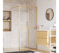 Ecran de Douche Verre Trempé Dépoli 100x195 cm Salle de Bain Cabine vidaXL