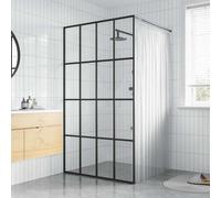 Ecran de Douche Verre Trempé Dépoli 90x195 cm Cabine de Salle de Bain vidaXL