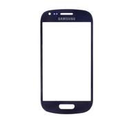 Ecran De Façade Bleue + Adhésif Samsung Galaxy S3 Mini I8190