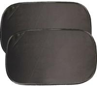 Ecran de fenêtre de voiture - (pack de 2) - 50 cm x 30 cm Protection adhésive pour fenêtre de voiture - Protection contre le soleil, l'éblouissement et les rayons UV