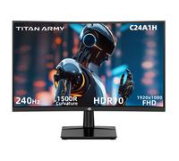 Écran de Jeu Incurvé TITAN ARMY C24A1H - 23,6"" R1500 16:9 VA FHD 240Hz 1920 x 1080 1 ms MPRT - Compatible Adaptive Sync/FreeSync