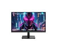 Moniteur de jeu TITAN ARMY P2510G, écran IPS RAPIDE 24,5'' 1920*1080, taux de rafraîchissement de 180 Hz, HDR10, 99 % sRGB, 1 ms GTG, synchronisation adaptative, OD dynamique, assistance au jeu