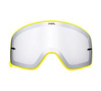 Ecran de masque o neal b 50 monture jaune ecran argent miroir