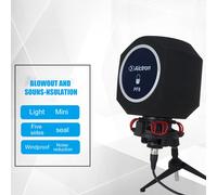 Écran de micro de Studio PF8, filtre acoustique en métal Portable, réduction du bruit, écran coupe-vent pour Microphone