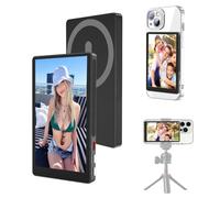 Écran de Moniteur de Selfie pour iPhone (ne Prend Pas en Charge IPHONE 17), Enregistrement sans Fil pour Vlog Live Stream, avec Monture magnétique de télécommande intégrée, Compatible avec iPhone 4 "