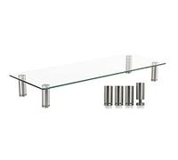 Écran de Moniteur en Verre Aluminium réglable en Hauteur