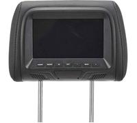 Écran de moniteur universel pour appui-tête de voiture 7 pouces pour siège arrière noir