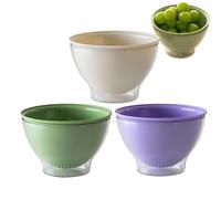 Écran de panier de drainage - bol de rinçage compact polyvalent, aliments détachables qui lavent couché | Filtre filtre à eau ventilé, récipient pour bol à couches, poignées de préparation