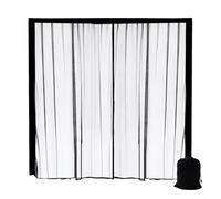 Écran De Porte Portable - Anti-Mouches Magnétique De 149,9 X 109,2 Cm, Panneau De Confidentialité Occultant pour Portes Coulissantes, Construction Facile À Installer, Outil D'accessoire De Véhi