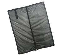 Écran De Porte RV - 115x143x1cm RV Sliding Door Net, Écran De Protection Magnétique De La Vie Privée des UV pour Le Camping Adventure Outdoor Voyage De La Route