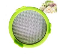 Écran de pot - Support de germination des couvercles, tissu d'ombrage pour la mise en conserve, la fabrication de graines, tamis à germes, tamis à couvercle pour plantes | Kit de culture en acier