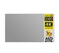 Écran de projecteur 100 120 133 pouces 16:9 pliable Anti-pli gris tissu réfléchissant écran de Projection Portable for la maison,Un festin visuel exceptionnel(133 inch)